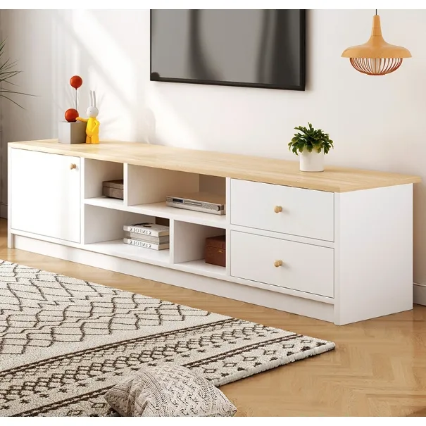 Mueble Mesa Para Tv 60'' Repisa 1.4m Moderno Estilo Vintage