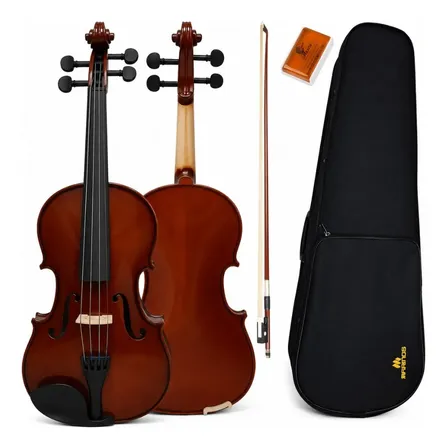 Viola De Arco Marinos Regulado Tamanho 38 1/2 Tampo Sólido