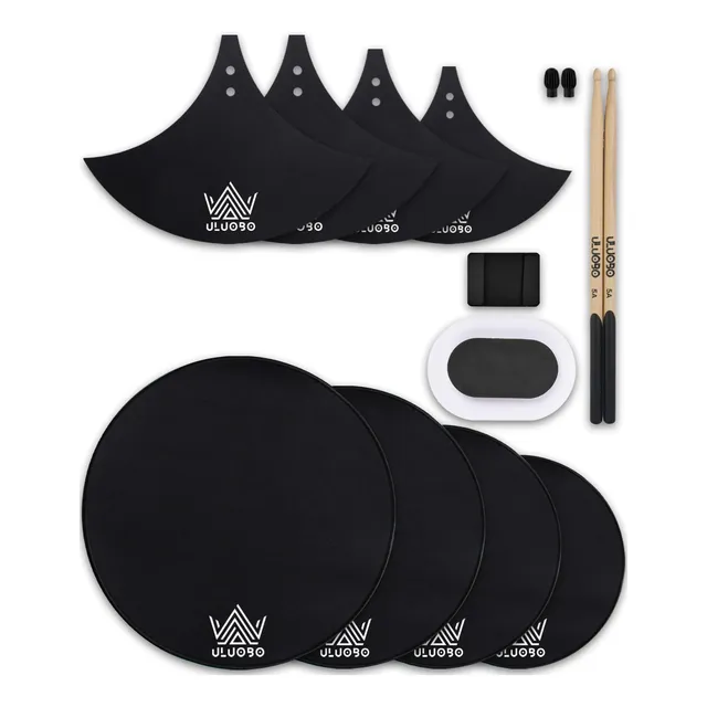 Juego De Almohadillas Para Silenciar La Batería Uluobo, 12 P