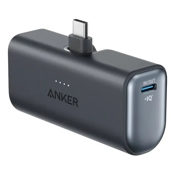 Cargador Portátil Power Bank Anker Nano Capacidad 5.000mah Potencia De 22.5w iPhone 17 16 15 Plus Pro Max Galaxy S24 S23 S22 S21 A55 A54 Ultra Plus | Cuotas sin interés