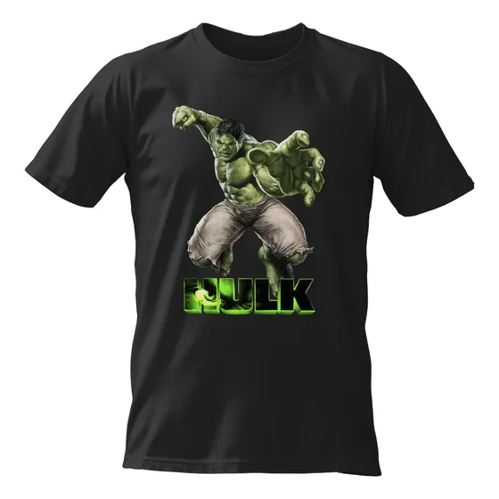 Remera El Increíble Hulk 100% Algodón