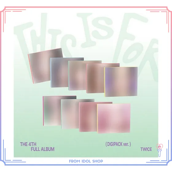 Twice 4th Album - This Is For ( Digipack Ver. ) Original Ji-hyo