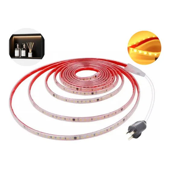Tira Led Para Nicho De Baño Encapsulada Silicona 220 Directo