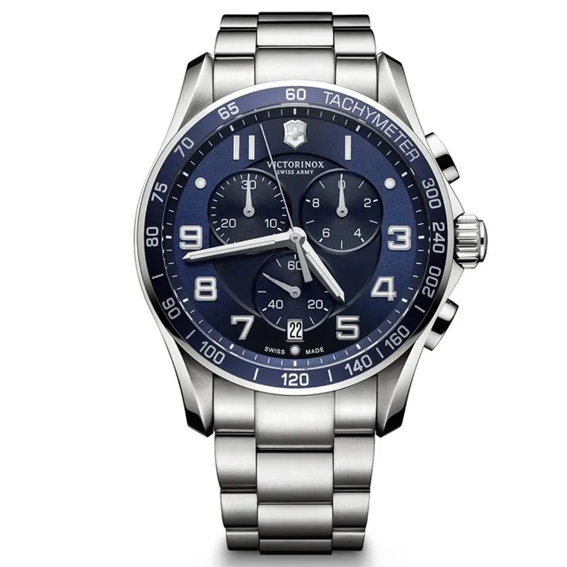 Reloj Victorinox Suizo Crono Zafiro 100% Original