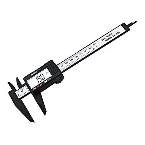 Calibrador Digital -vernier-pie De Rey 150mm Fibra/ Carbono