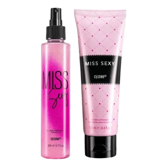 Cyzone Miss Sexy Colonia Perfume Mujer 200ml + Crema 130ml