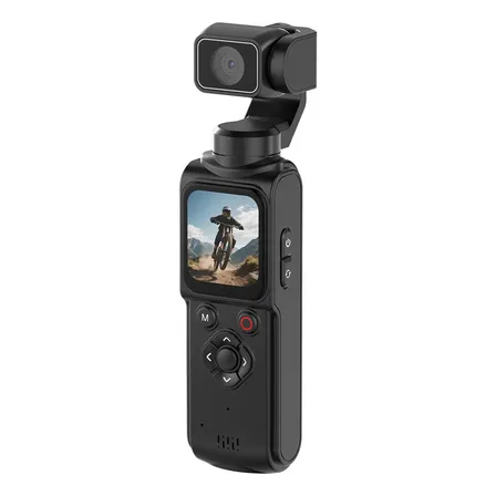 Cámara Deportiva Ausek At-m105 4k Gimbal Estabilizador 330°
