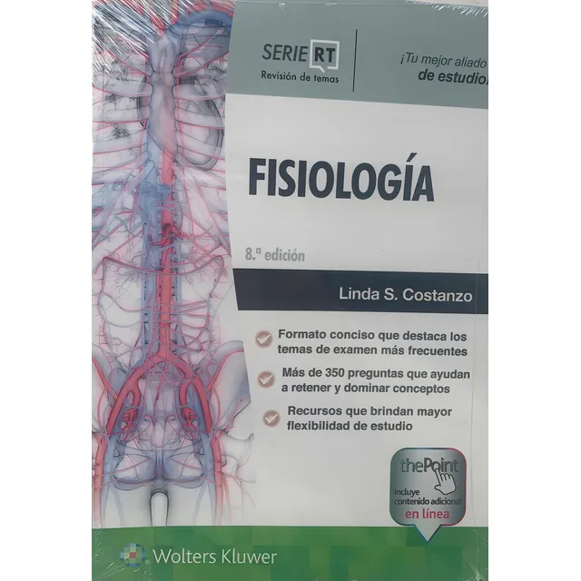 Fisiología 8a, De Linda S. Stanzo. Serie Rt, Vol. 1. Editorial Wolters Kluwer, Tapa Blanda, 8ª Edición En Español