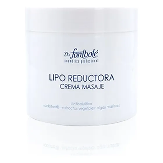 Crema Para Masajes Reductores O Reductivos Lipo Reductora