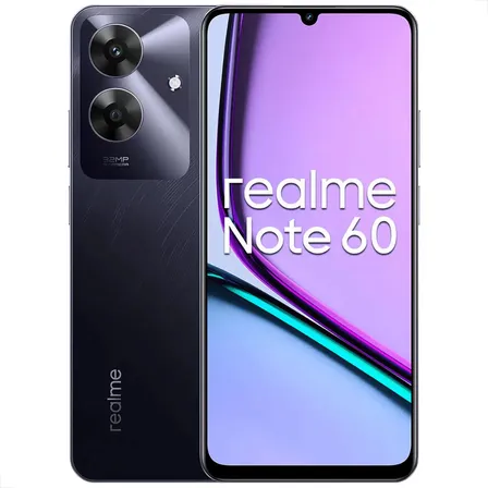 Celular Realme Note 60 Dual Sim 128 Gb 4 Gb Ram Preto 5g Marble Black