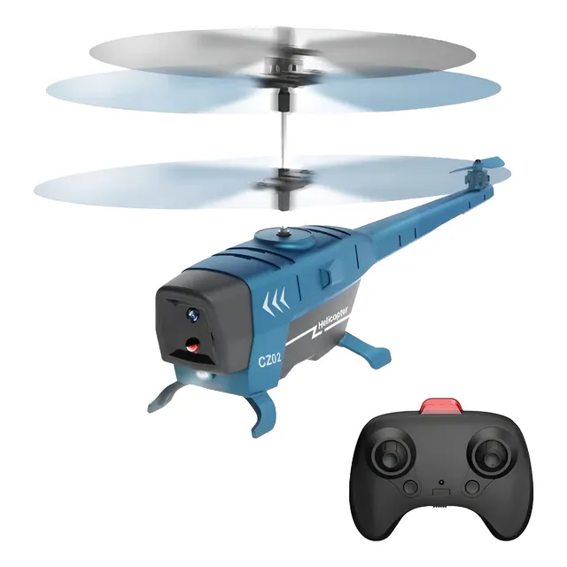 Helicóptero Bombeiro Bate Volta Com Controle Remoto Sensor