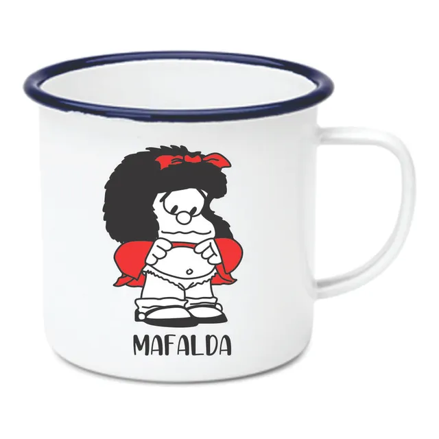 Mate Enlozado Mafalda Dulce Ciro - Souvenir Personalizado