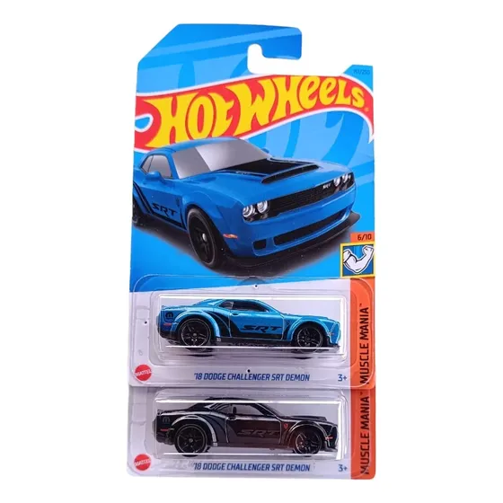Carritos Hot Wheels 18 Dodge Challenger Srt Demon