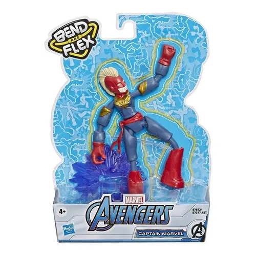 Avengers - Capitana Marvel - Bend And Flex - Hasbro