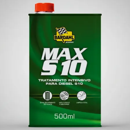 Aditivo Diesel Max S10 Bactericida Descarbonizante 500ml