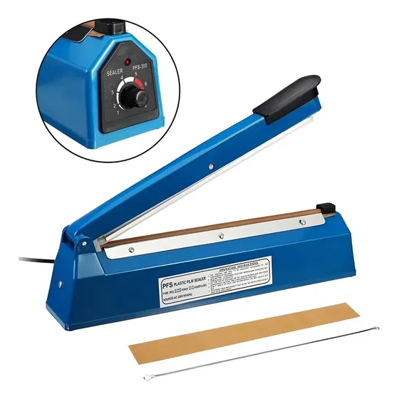 Seladora Manual 30cm Para Plástico Vedação Embalagens 220v