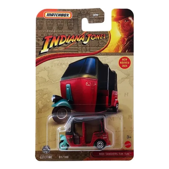 Matchbox Indiana Jones Mbx Tangiers Tuk Tuk