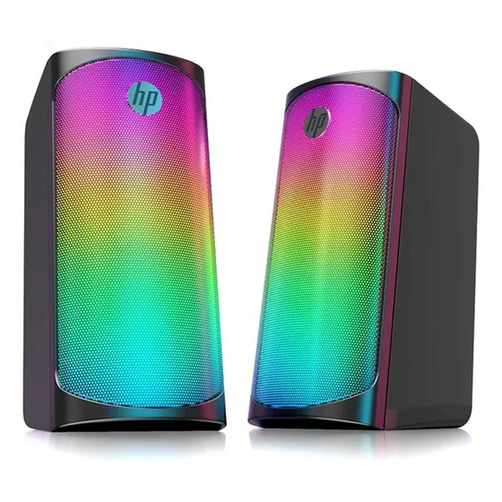 Corneta Gamer Hp Bluetooth Jack 3.5mm Rgb Dhe-6004 Dc 5v