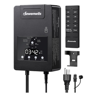 Transformador De Paisaje Dewenwils 120 W Con Mando A Distanc Transformador De Paisaje Dewenwils 120 W Con Mando A Distanc