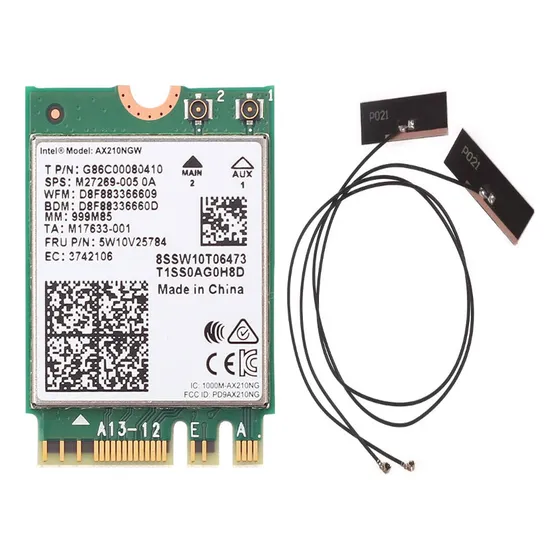 Placa Wireless Wifi 5gh 2.4gb Ax210 Dell Optiplex 7020 Micro
