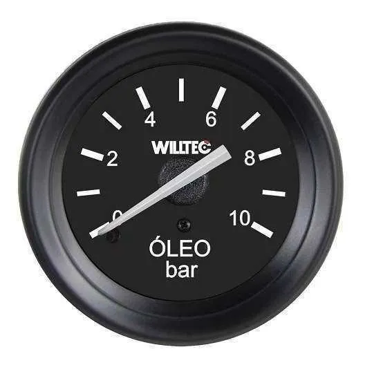 Relogio Pressão Oleo Mwm 0/10 Bar 60mm Mecanico S/cabo