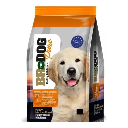 Br Dog Puppy Raza Mediana 3 Kg