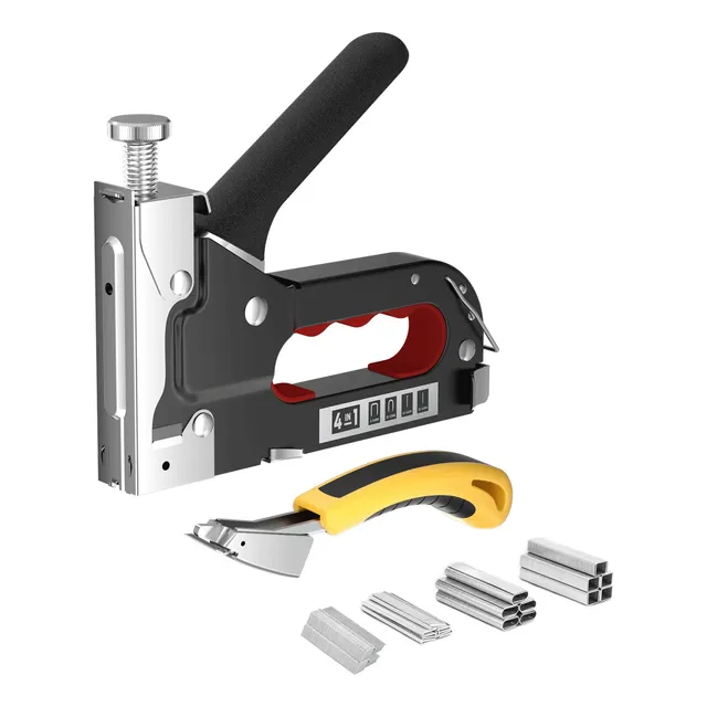 Engrapadora Tipo Pistola Para Tapiceria Con Diferente Grapas