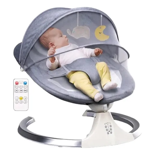 Silla Mecedora Automatica Para Bebe Bluetooth Control 0 A 24