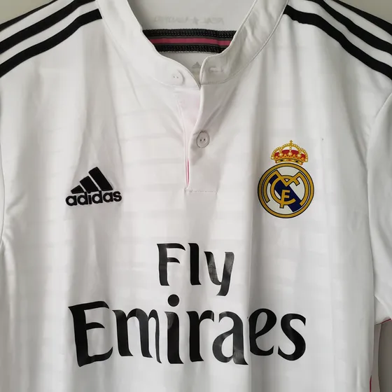 Remera De Futbol Real Madrid, Talla L, 2014, Con Etiquetas