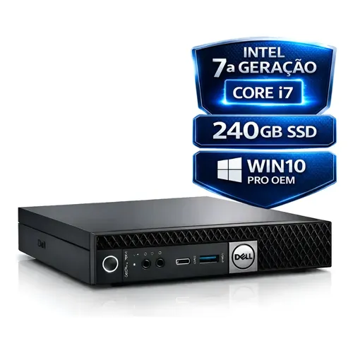 Cpu Mini Optiplex Dell 7070 Core I5 9500 9ª 8gb Ssd 256gb