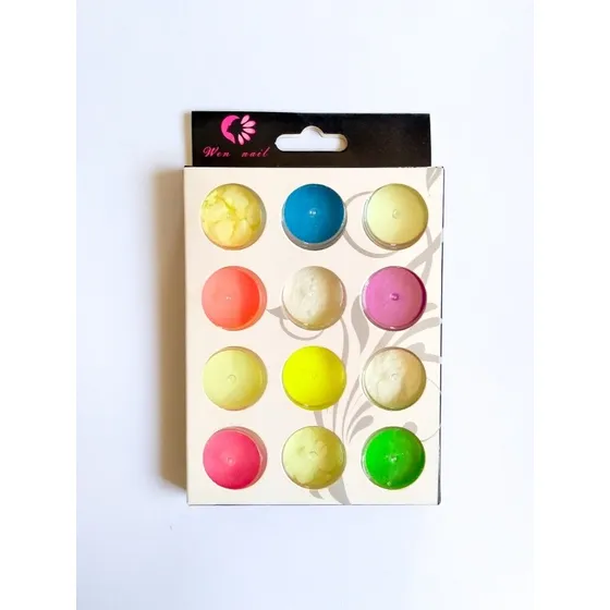 Kit Polvos Fluorescentes Brilla En Oscuridad 