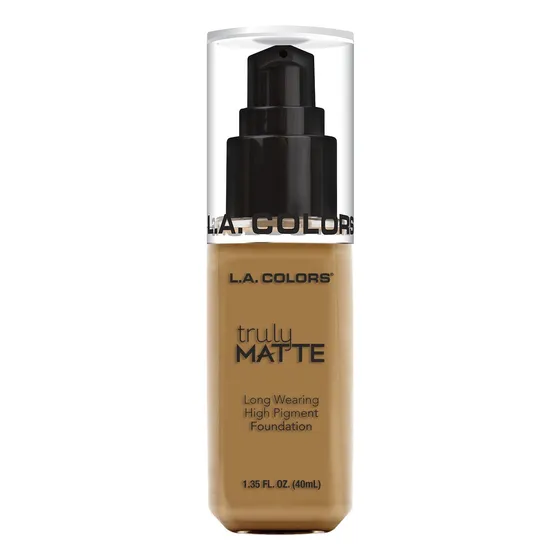 Foundation L.a. Colors Truly Matte Deep Tan Clm361
