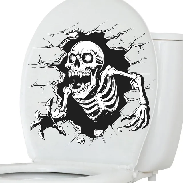 Calcomanías De Calaveras Y Esqueletos Para Halloween