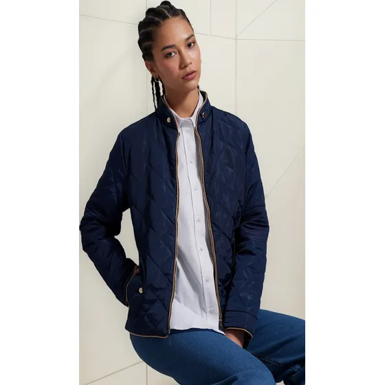 Chaqueta Mujer Ostu  Azul Poliéster 40080151-51