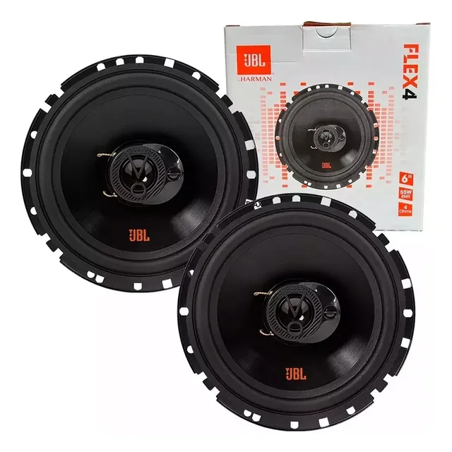 Alto Falante Jbl Triaxial 6trfx55 Flex4 110w Totais Cor Preto