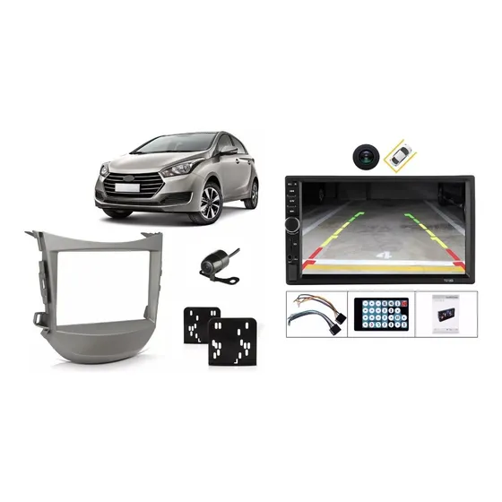 Central Multimidia Espelhamento Kit Hb20 2012 2013 2014 2015
