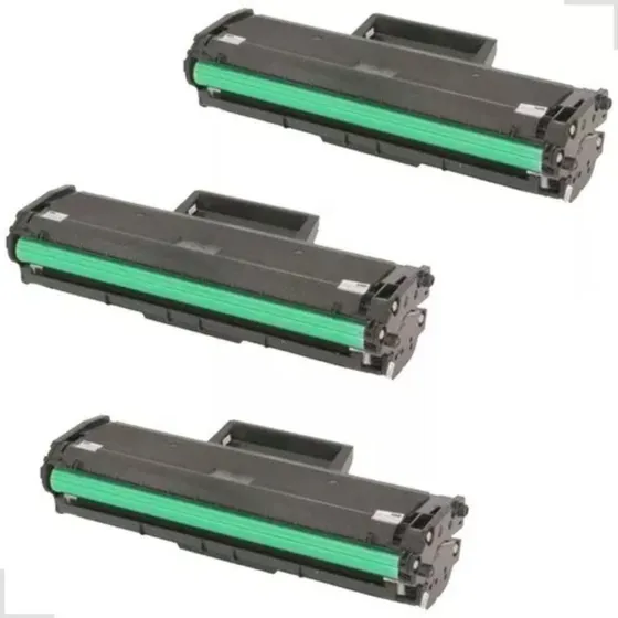 3 Toner Para Impressora Hp Mfp 137fnw 107a 107w 135a 135w Tinta Preto