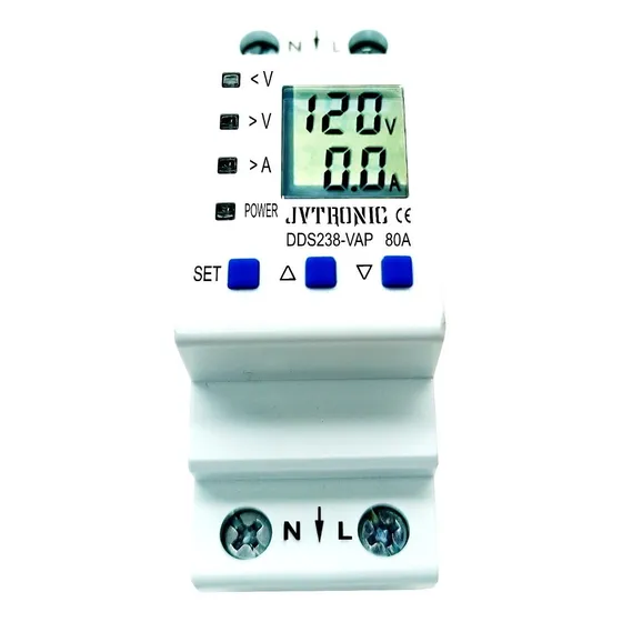 Protector De Voltaje Jvtronic Para Toda La Casa 110/220v 80a