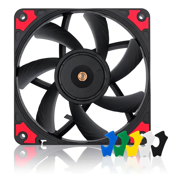 Noctua Nf-a12x15 Pwm Chromax.black.swap 120mm En Stock! Led N/a