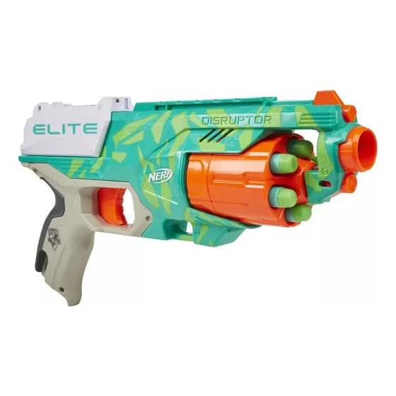 Lanzador Nerf Elite Disruptor Dynamic Green Dart Blaster