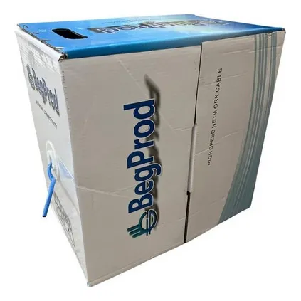 Cable Utp Cat6 Bobina Caja 305 Metros Camaras Redes Lan Cctv