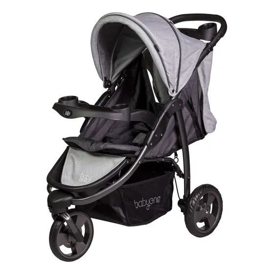Coche Para Bebé De Paseo 3 Ruedas  Reclinable Toro Baby One