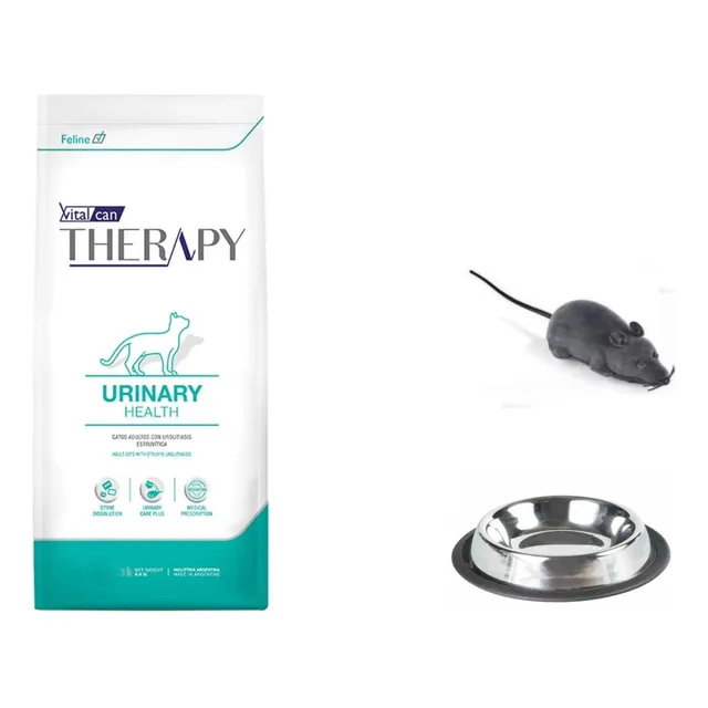Therapy Gato Urinary Health 7,5 K+ Raton+comedero+envio