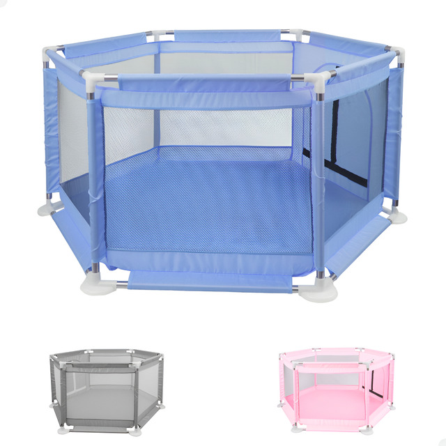 Atentu Cercadinho Para Bebê Cor Azul Infantil Chiqueirinho Criança Atentu Cercadinho Para Bebê Cor Azul Infantil Chiqueirinho Criança