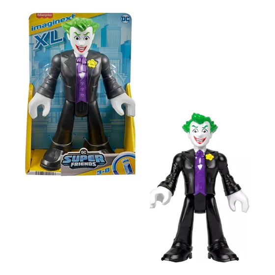 Dc Super Friends Imaginext Xl Boneco Articulado Mattel 25cm