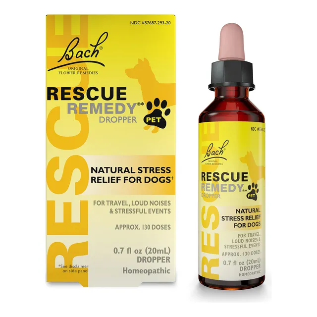 Calming Drops Rescue Remedy Pet Para Perros, 20 Ml