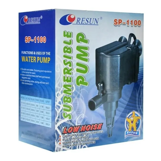 Bomba Agua Cabeza Poder Filtro Sump Acuario Fuente 500l/h