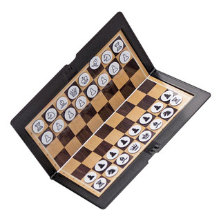 Tablero De Ajedrez Plegable Mini Juego De Ajedrez Magnético Tablero De Ajedrez Plegable Mini Juego De Ajedrez Magnético