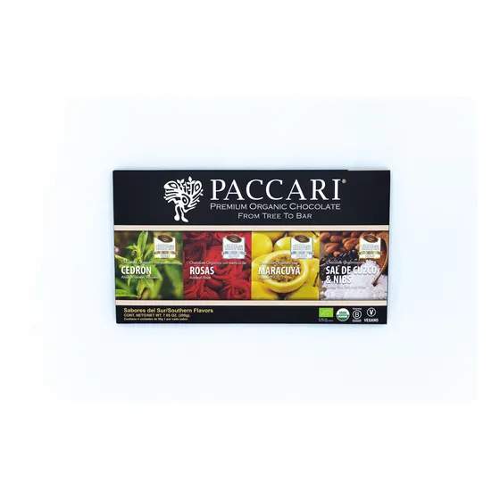 Paccari Gift Box Maracuyá, Rosa, Cedrón Y Sal