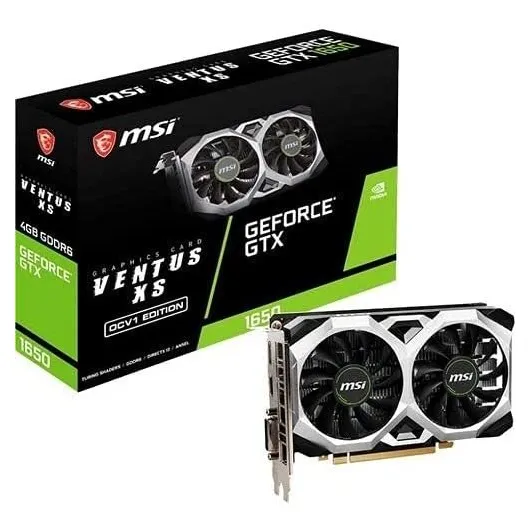 Msi Gaming Geforce Gtx 1650 128-bit Hdmi / Dp / Dvi 4gb Gdrr